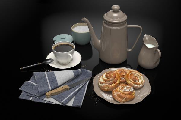 Coffee 3D Model - دانلود مدل سه بعدی شیرینی  - آبجکت سه بعدی شیرینی  - دانلود آبجکت شیرینی  - دانلود مدل سه بعدی fbx - دانلود مدل سه بعدی obj -Coffee 3d model - Coffee 3d Object - Coffee OBJ 3d models - Coffee FBX 3d Models - قند - قهوه - شیر